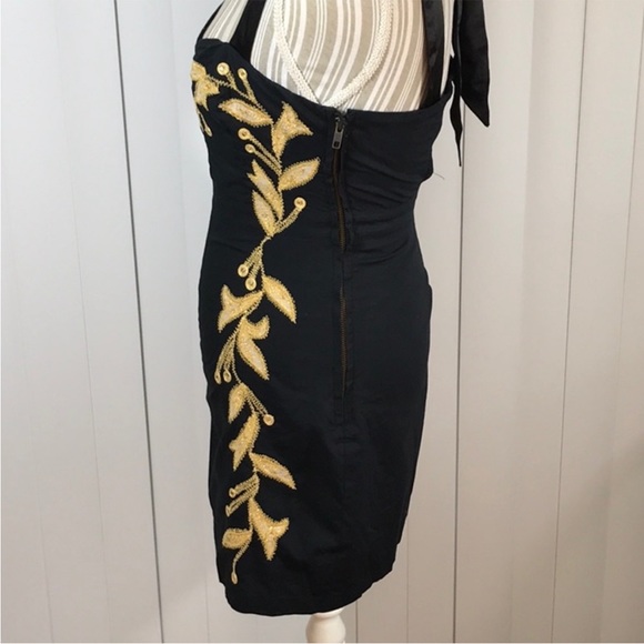 Free people  leaf motif mini dress - Picture 5 of 7